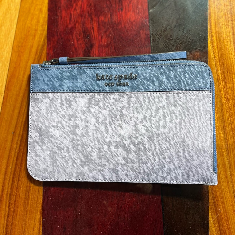 Purple Kate Spade Wristlet